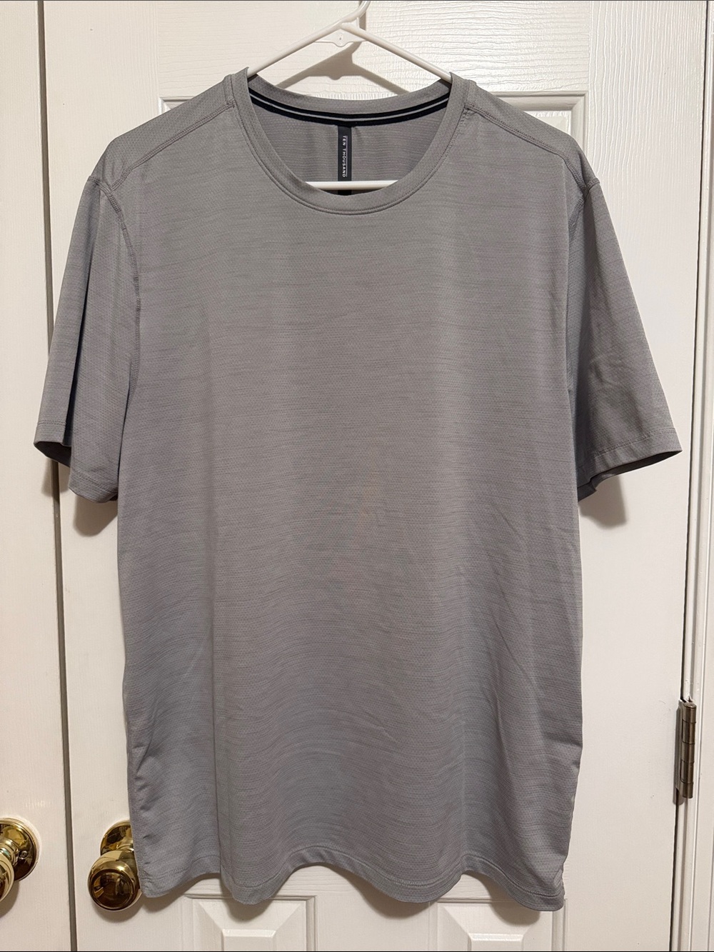 Ten Thousand Men's Short Sleeve Crew Tee in Gray